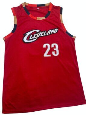 Retro Drip KING JAMES #15 Vintage Vibe Cleveland Basketball Jersey Men’s L
